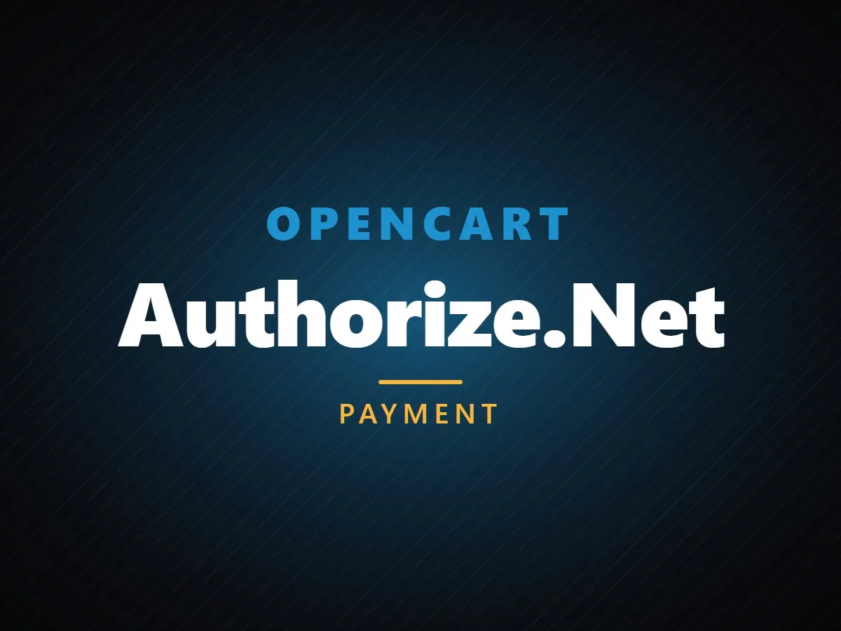 VibeFox Authorize.Net for OpenCart