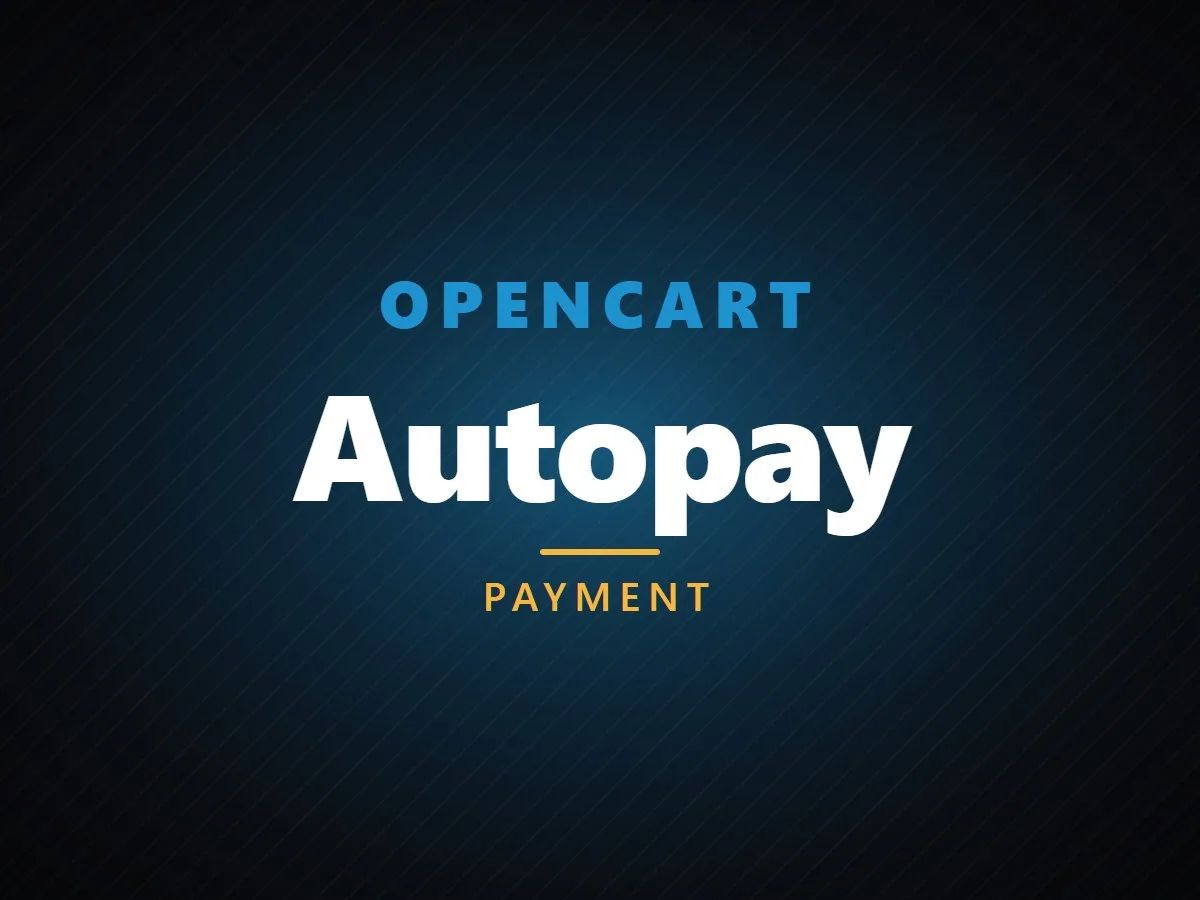 VibeFox Autopay for OpenCart