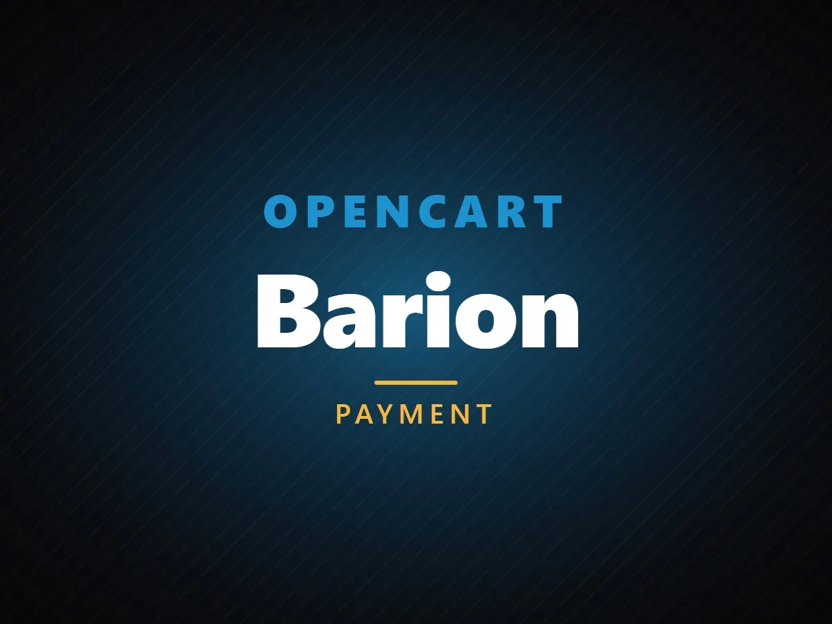 VibeFox Barion for OpenCart