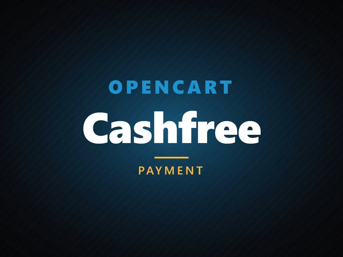 VibeFox Cashfree for OpenCart