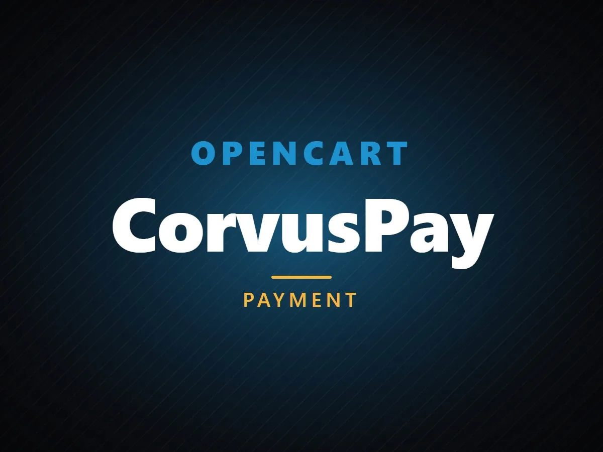 VibeFox CorvusPay for OpenCart