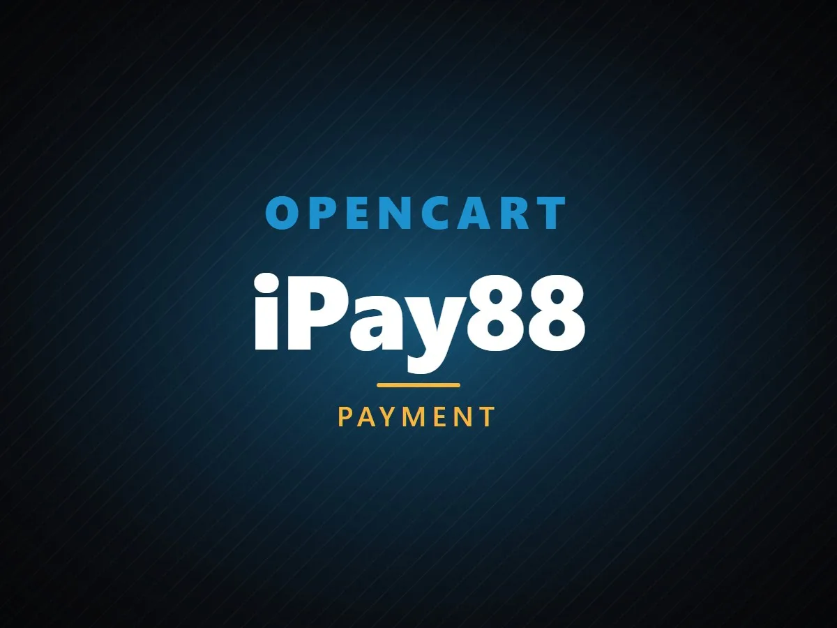 VibeFox iPay88 for OpenCart