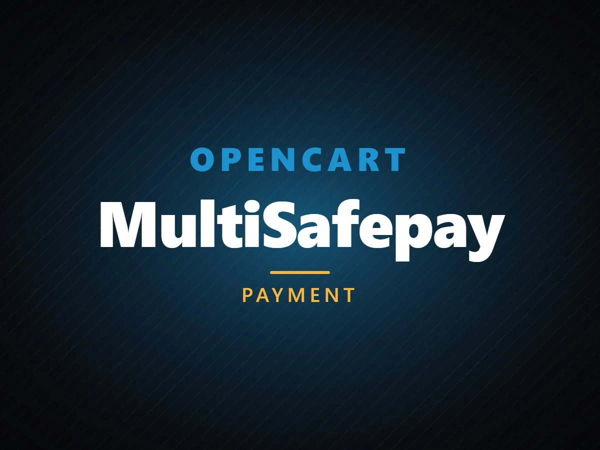 VibeFox MultiSafepay for OpenCart