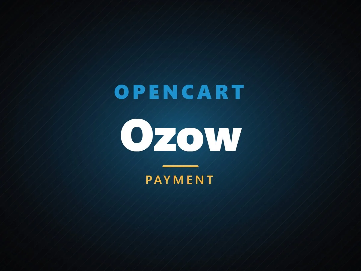 VibeFox Ozow for OpenCart