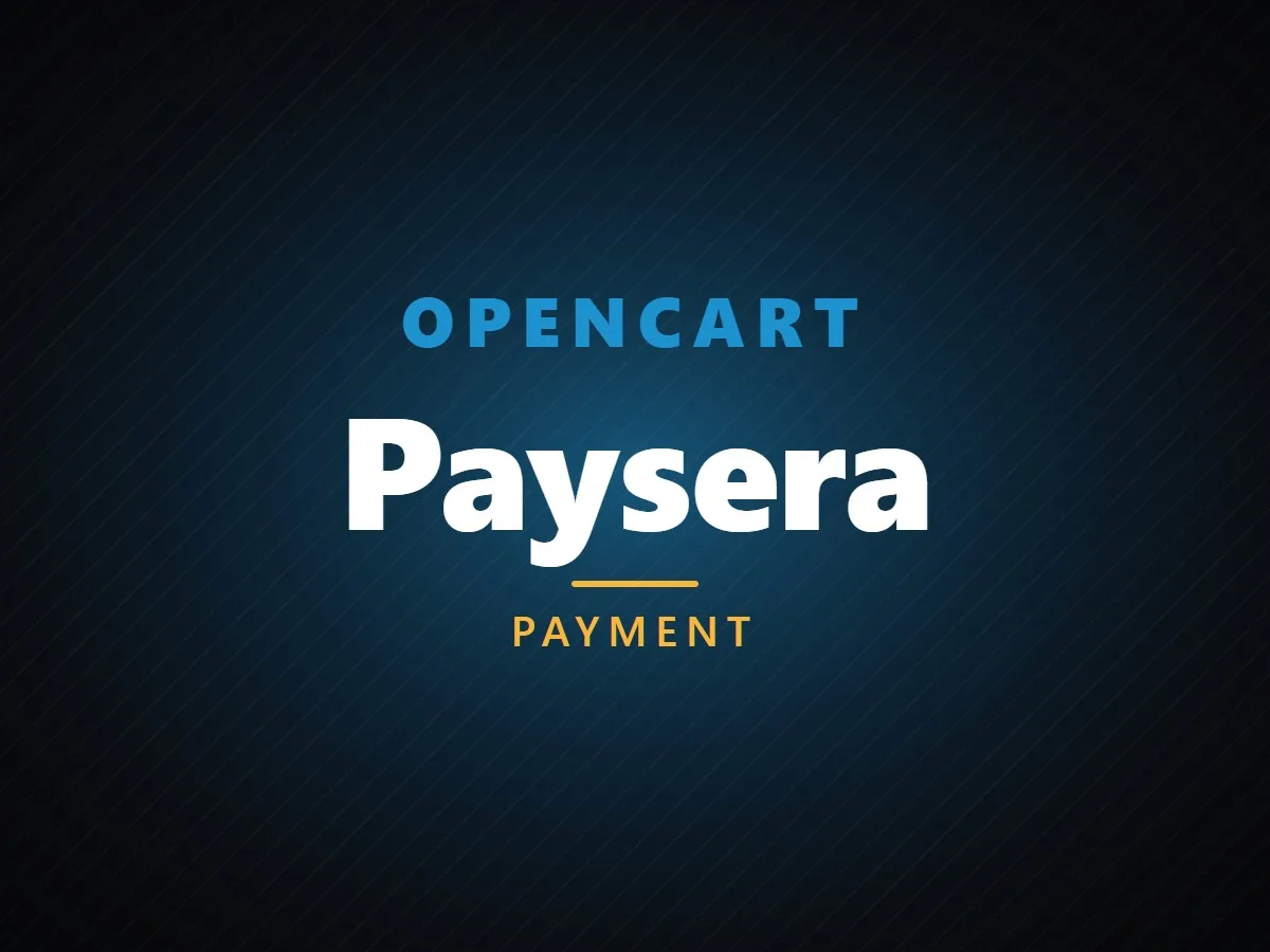 VibeFox Paysera for OpenCart