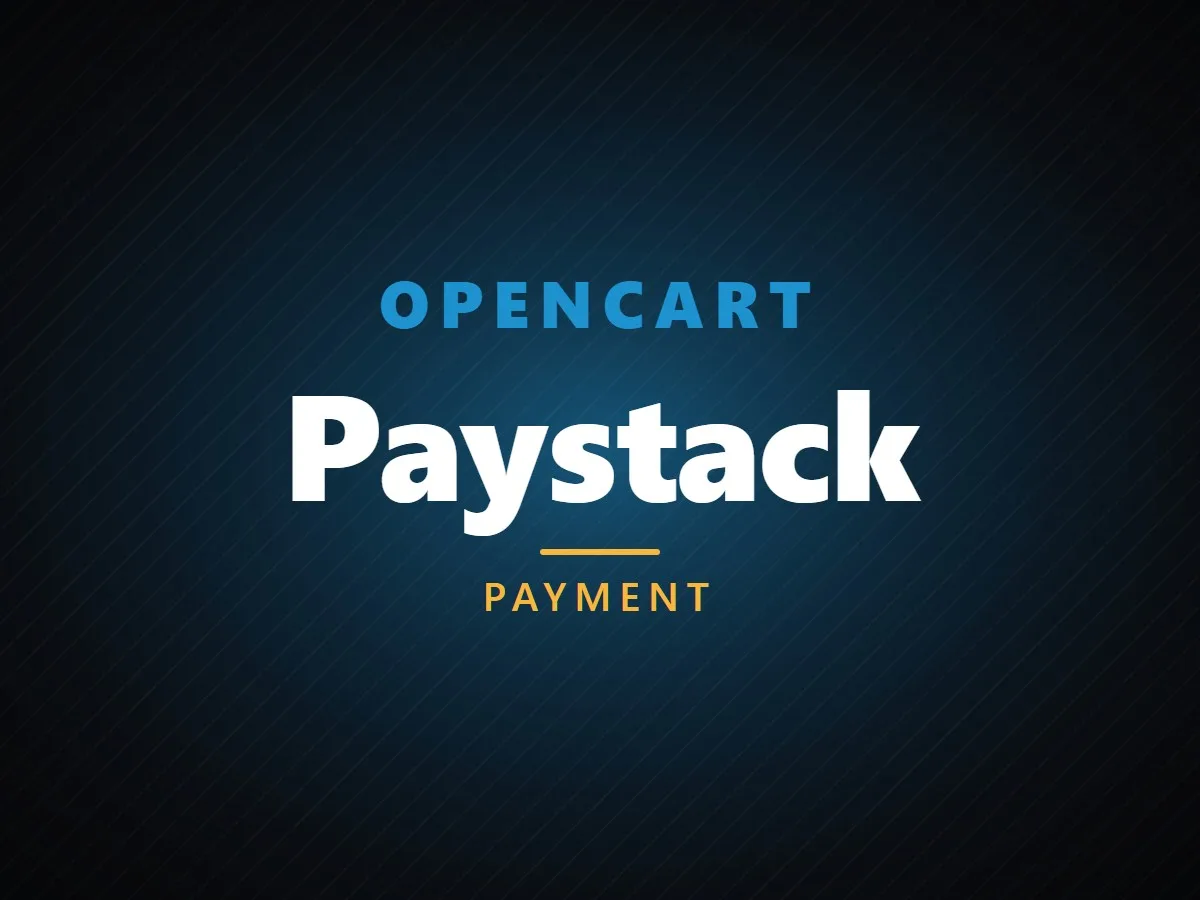 VibeFox Paystack for OpenCart