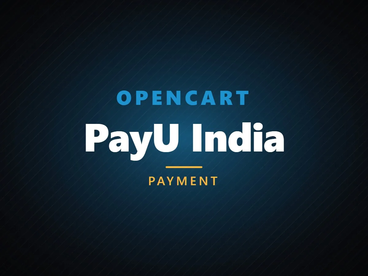 VibeFox PayU India for OpenCart