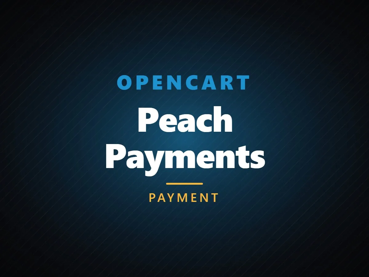 VibeFox Peach Payments for OpenCart
