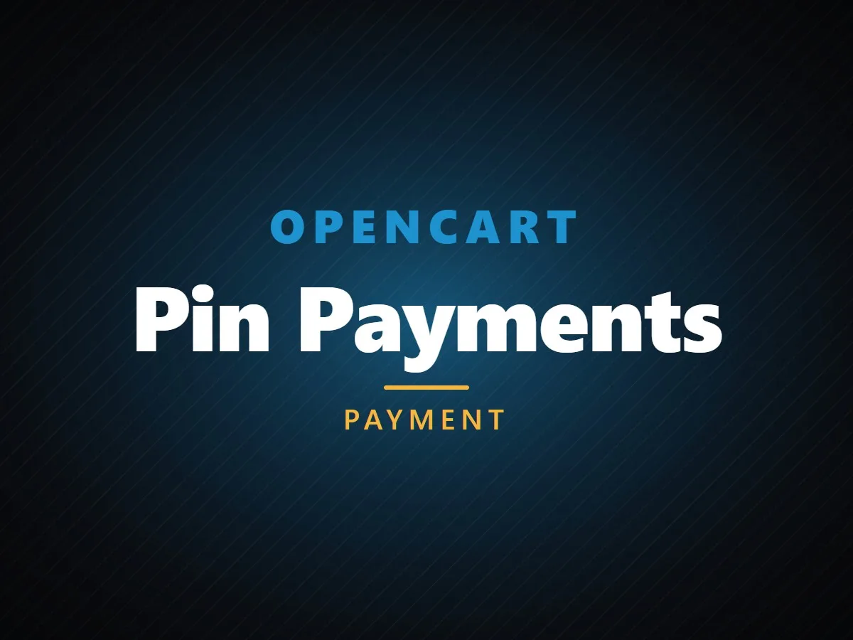 VibeFox Pin Payments for OpenCart