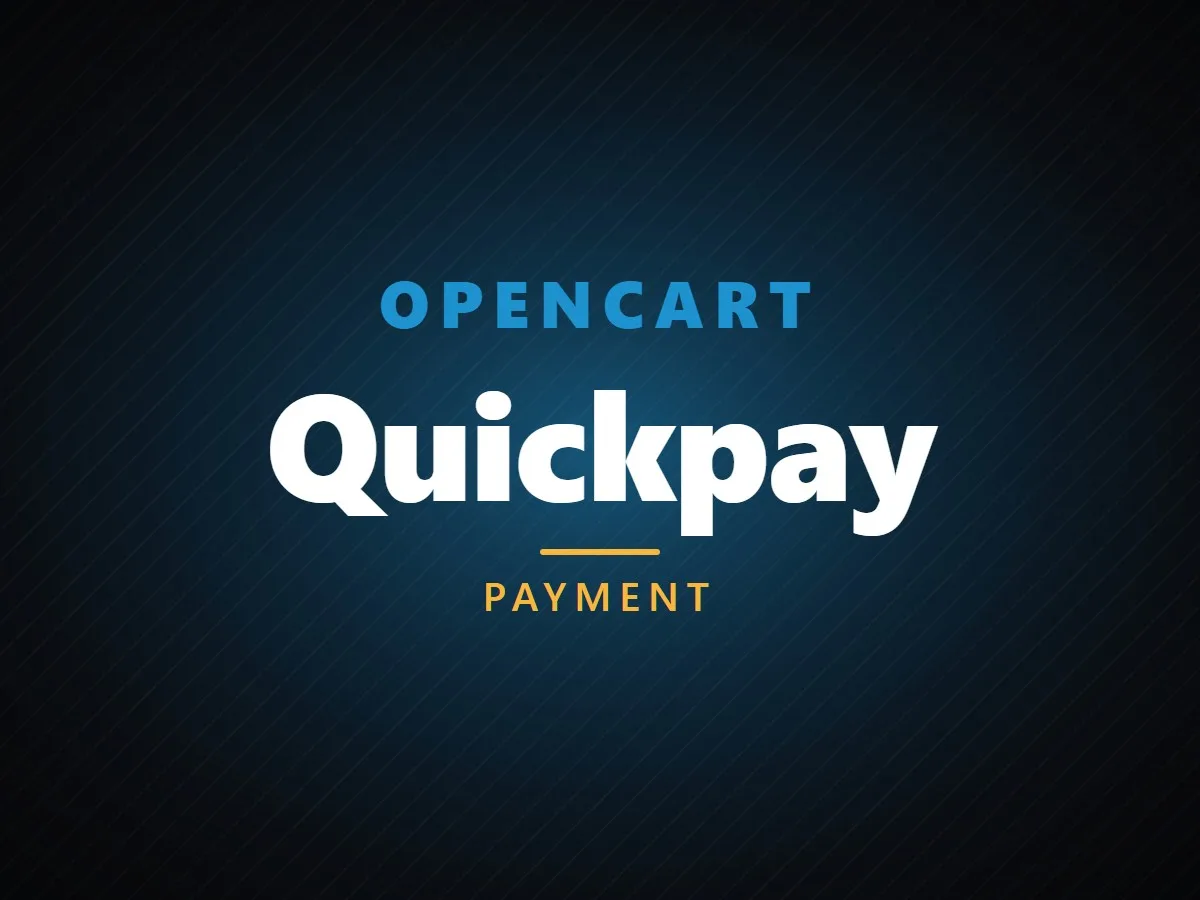 VibeFox Quickpay for OpenCart