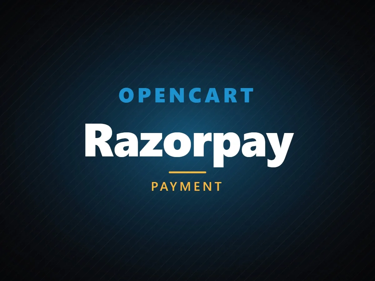 VibeFox Razorpay for OpenCart