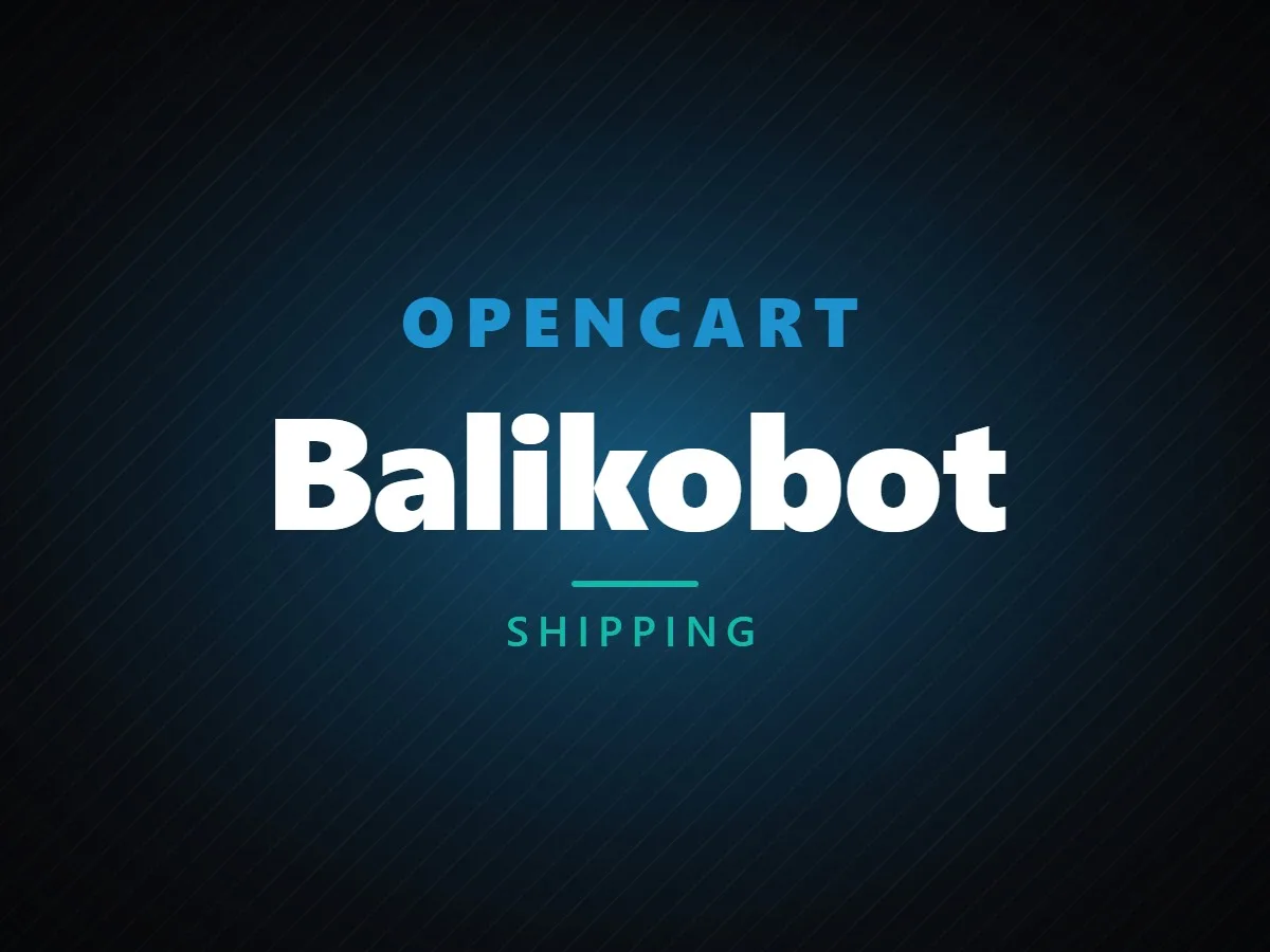 VibeFox Balikobot for OpenCart