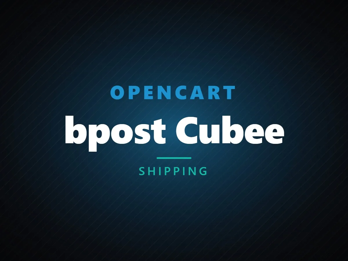 VibeFox bpost Cubee for OpenCart