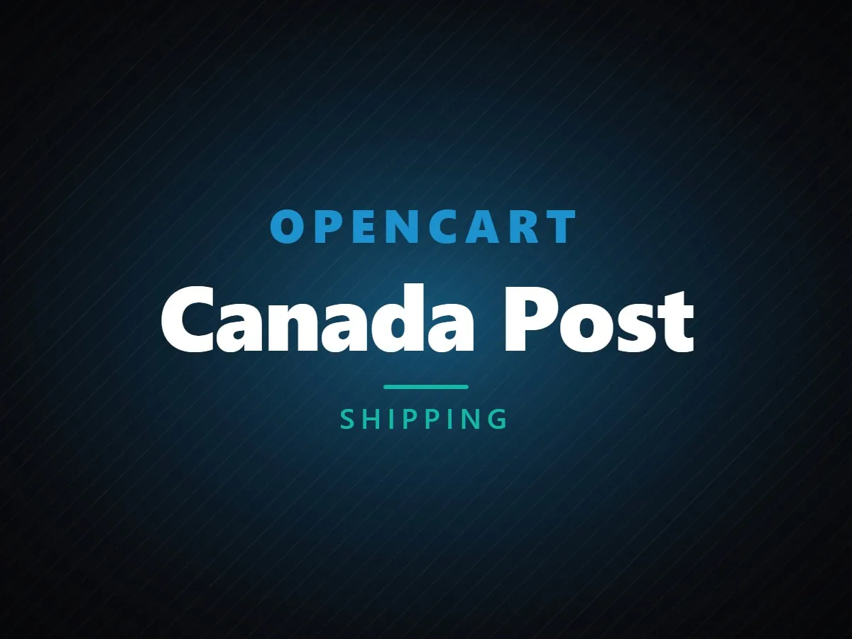 VibeFox Canada Post for OpenCart
