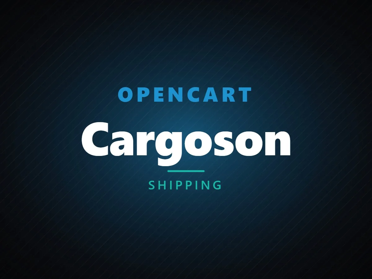 VibeFox Cargoson for OpenCart