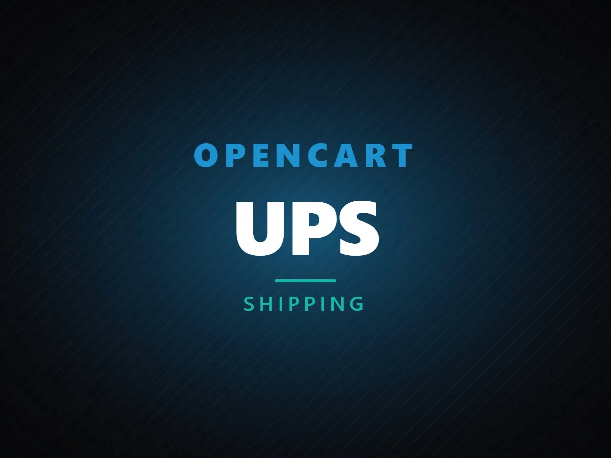 VibeFox UPS for OpenCart