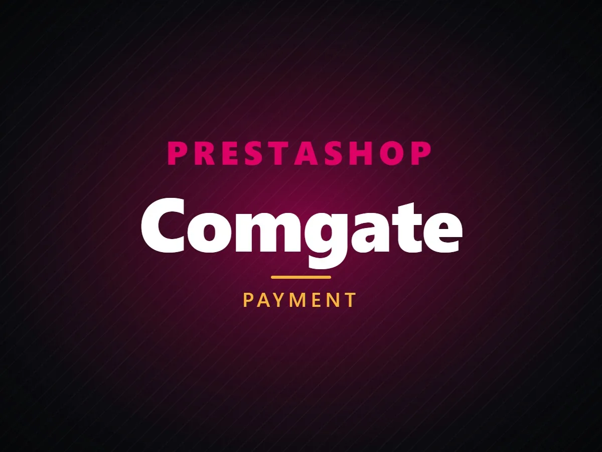 VibeFox Comgate for PrestaShop