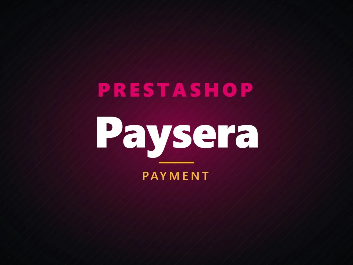 VibeFox Paysera for PrestaShop