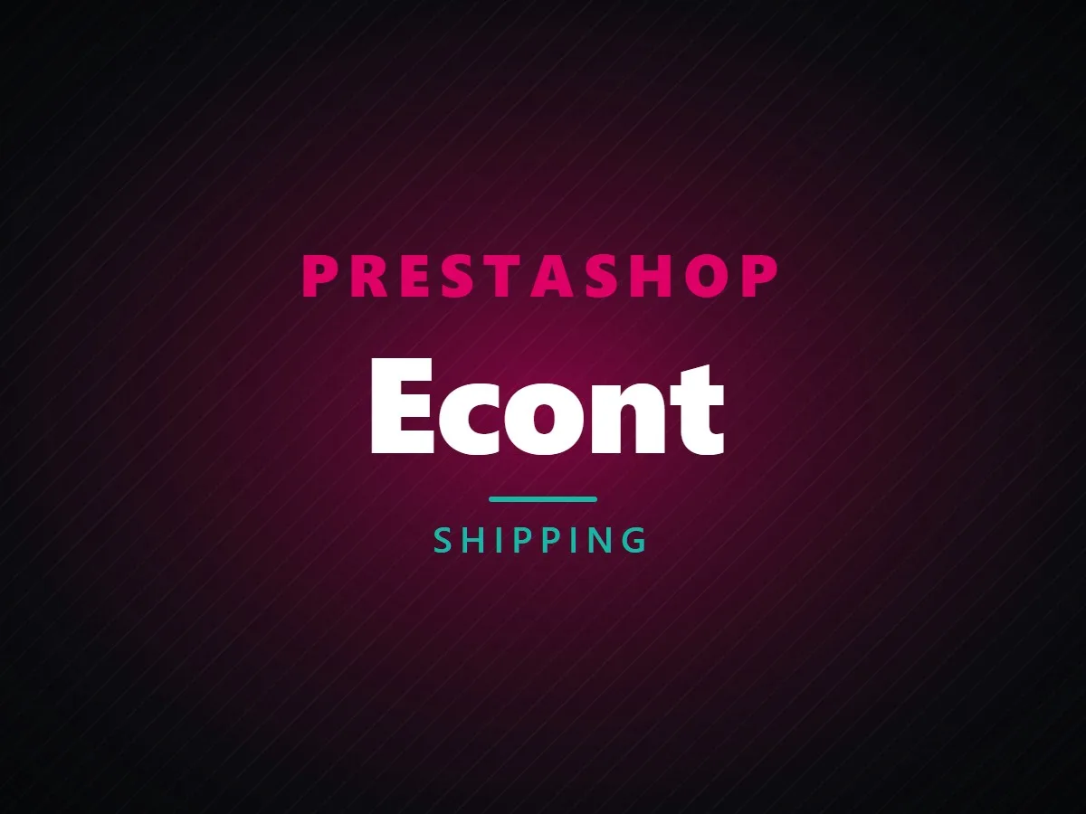 VibeFox Econt for PrestaShop