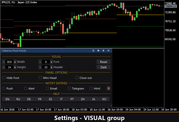 VibeFox Pivot Points MT5 - Зображення 8