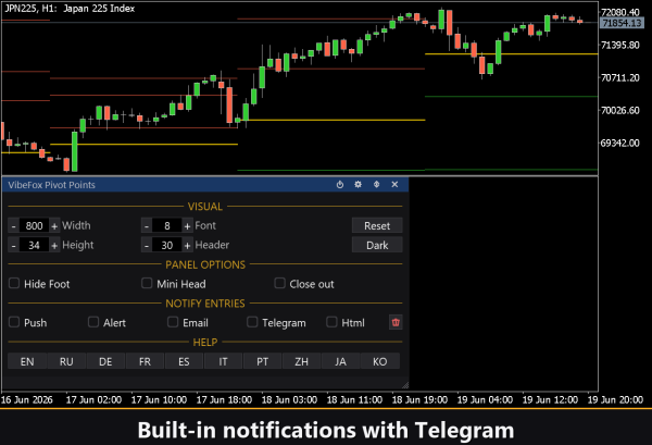 VibeFox Pivot Points MT5 - Зображення 10