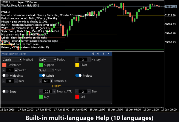 VibeFox Pivot Points MT5 - Зображення 12